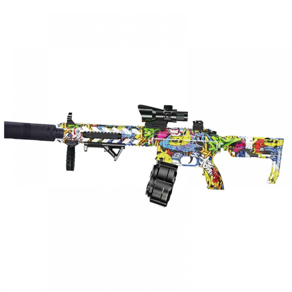 Автомат на гидрогелевых шариках (орбизах) AR15