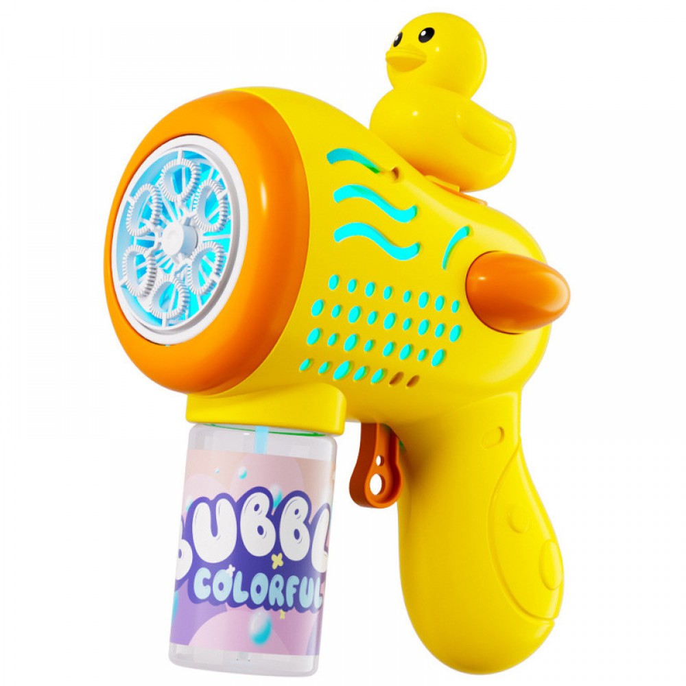 Пистолет с мыльными пузырями H045 Duckling + bottle 50ml