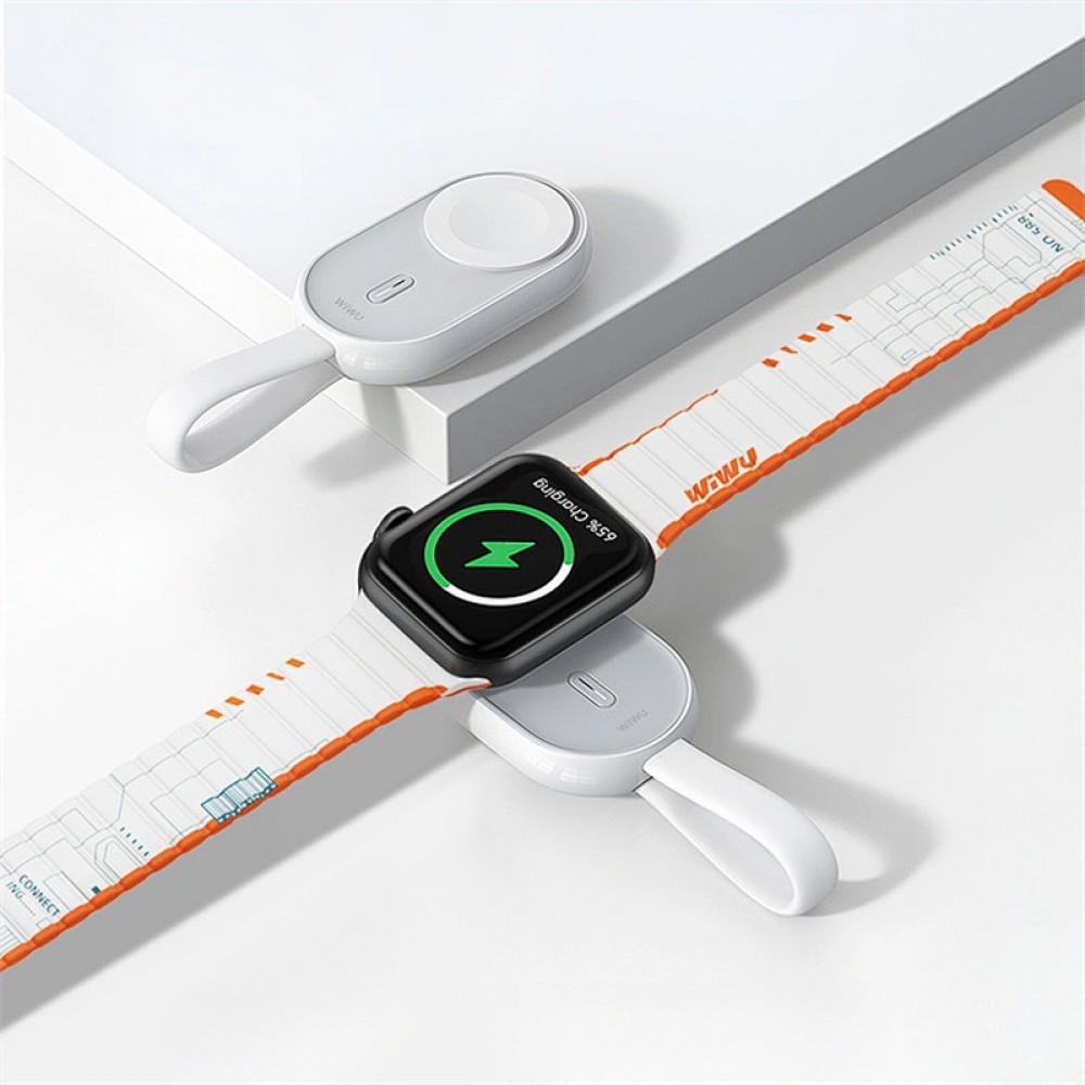 Портативное ЗУ Power Bank WIWU Wi-M20 For Apple Watch 1200 mAh Портативное ЗУ Power Bank WIWU Wi-M20 For Apple Watch 1200 mAh