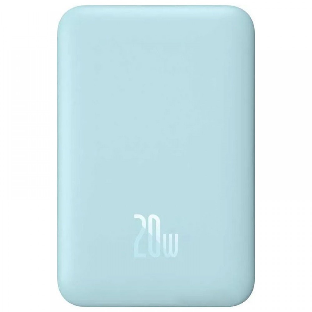 Портативное ЗУ Power Bank Baseus Magnetic Mini OS 20W c БЗУ 10000 mAh (PPCX110105)