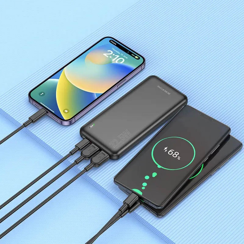 Портативний ЗП Power Bank Borofone BJ38 22.5W+PD20W 10000 mAh