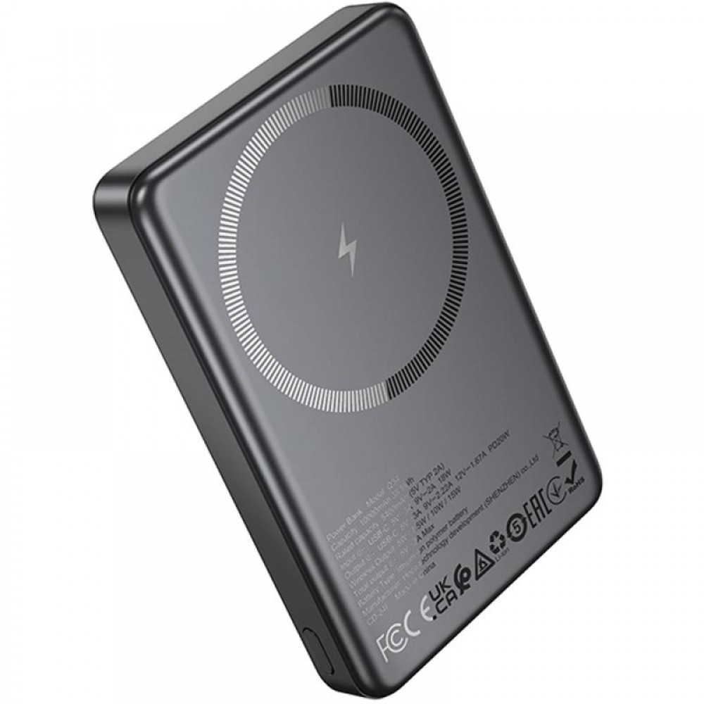 Портативное ЗУ Power Bank Hoco Q34 Clever PD20W с БЗУ 10000 mAh