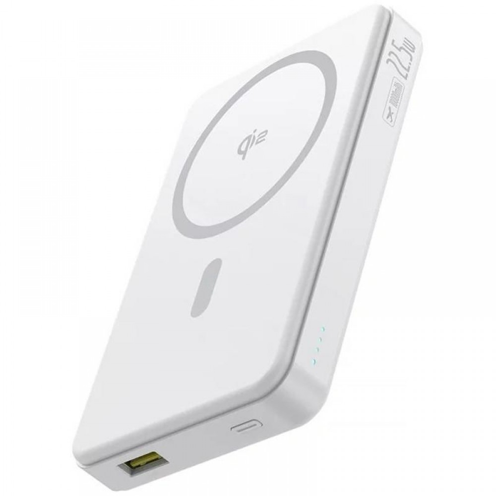 Портативное ЗУ Power Bank Baseus Airpow II OS Qi2 22.5W с БЗУ 10000 mAh (P10080000)