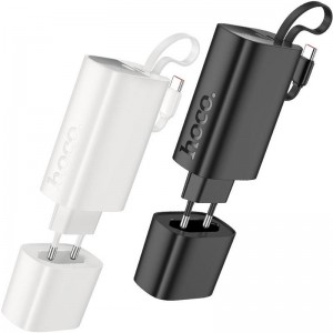 Портативное ЗУ Power Bank Hoco J148 Handy PD20W with cable 5000 mAh