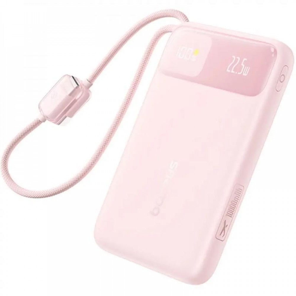 Портативное ЗУ Power Bank Baseus EnerFill FC11 PD22.5W with cable 10000 mAh (E0027R)