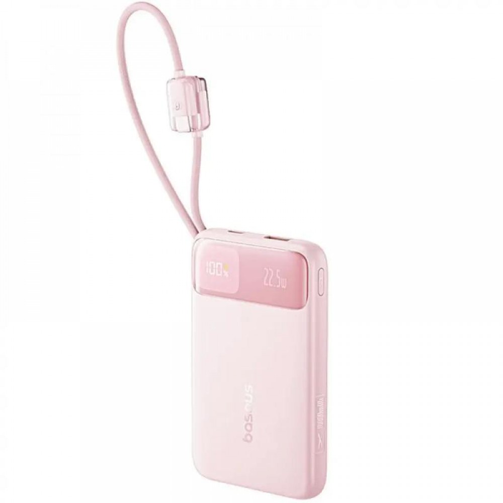 Портативное ЗУ Power Bank Baseus EnerFill FC11 PD22.5W with cable 10000 mAh (E0027R)