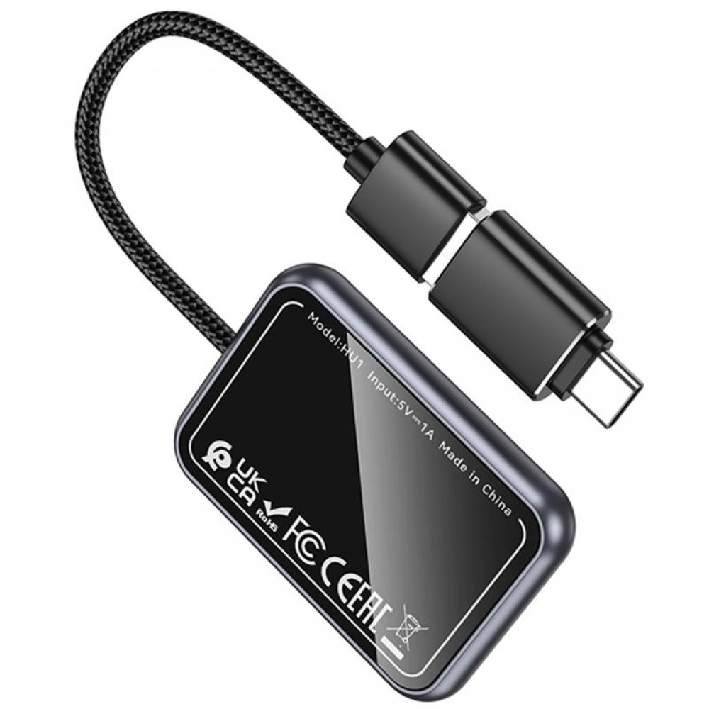 Адаптер Hoco HU1 Way car wireless CarPlay