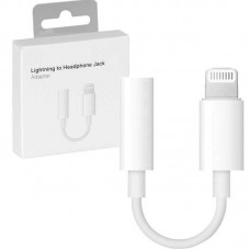 Адаптер для Apple Lightning to 3.5mm Headphone Jack (ААА) (box, no logo)