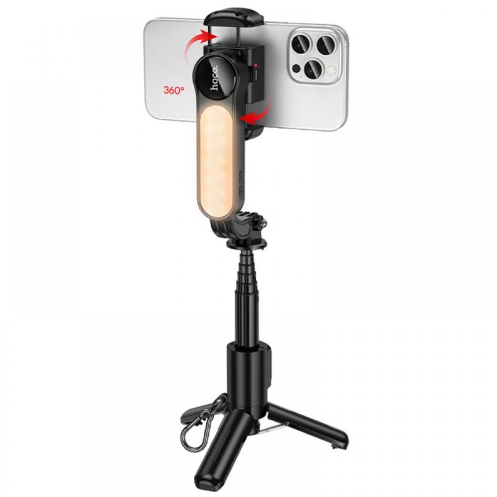 Монопод для селфі Hoco K90 Support axis smart+light Монопод для селфі Hoco K90 Support axis smart+light