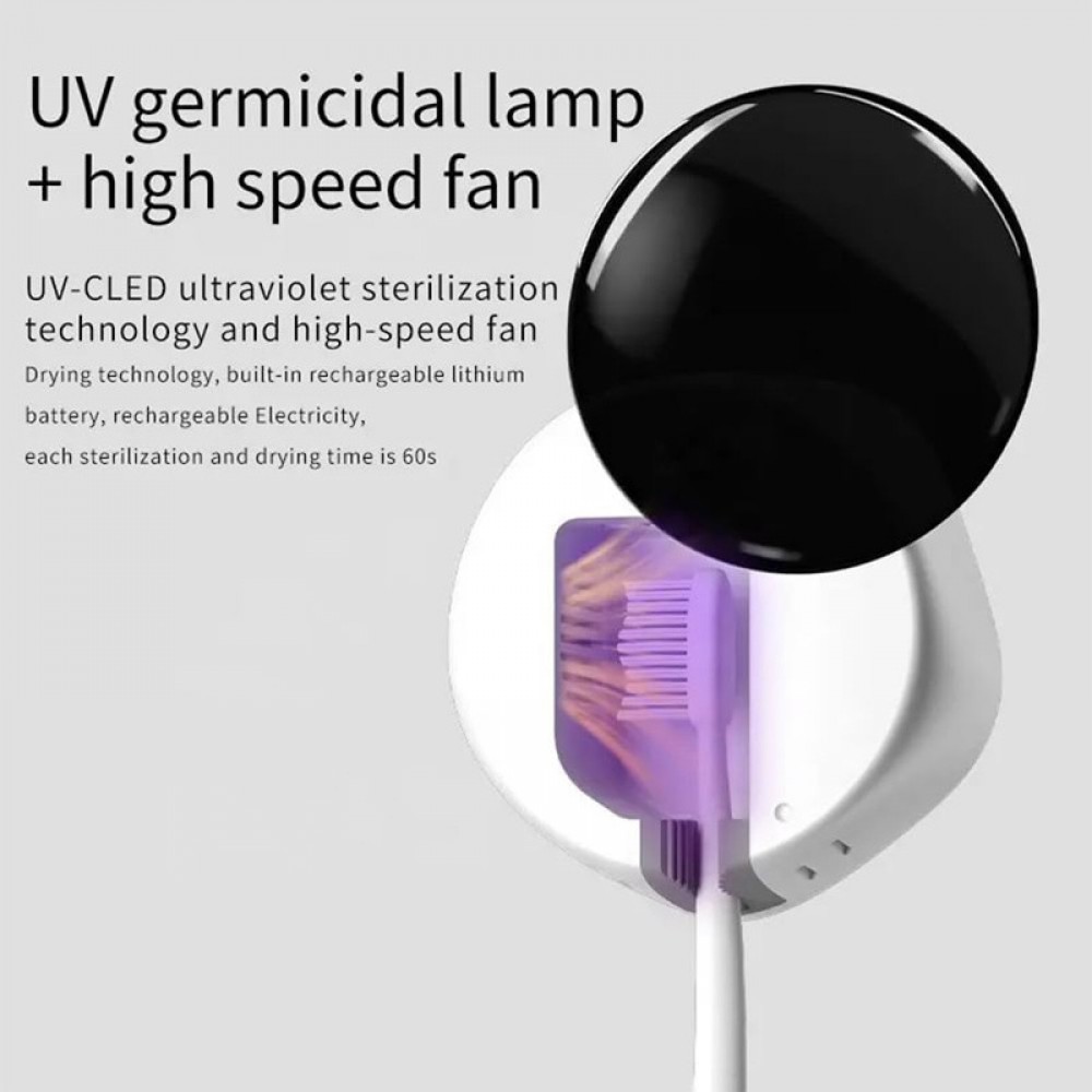 Стерилизатор-осушитель UV для зубных щеток RD3 with battery 600 mAh Стерилизатор-осушитель UV для зубных щеток RD3 with battery 600 mAh
