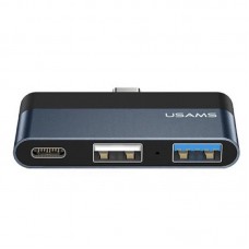 Перехідник HUB Usams US-SJ490 Type-C Mini Hub (2USB port + Type-C)