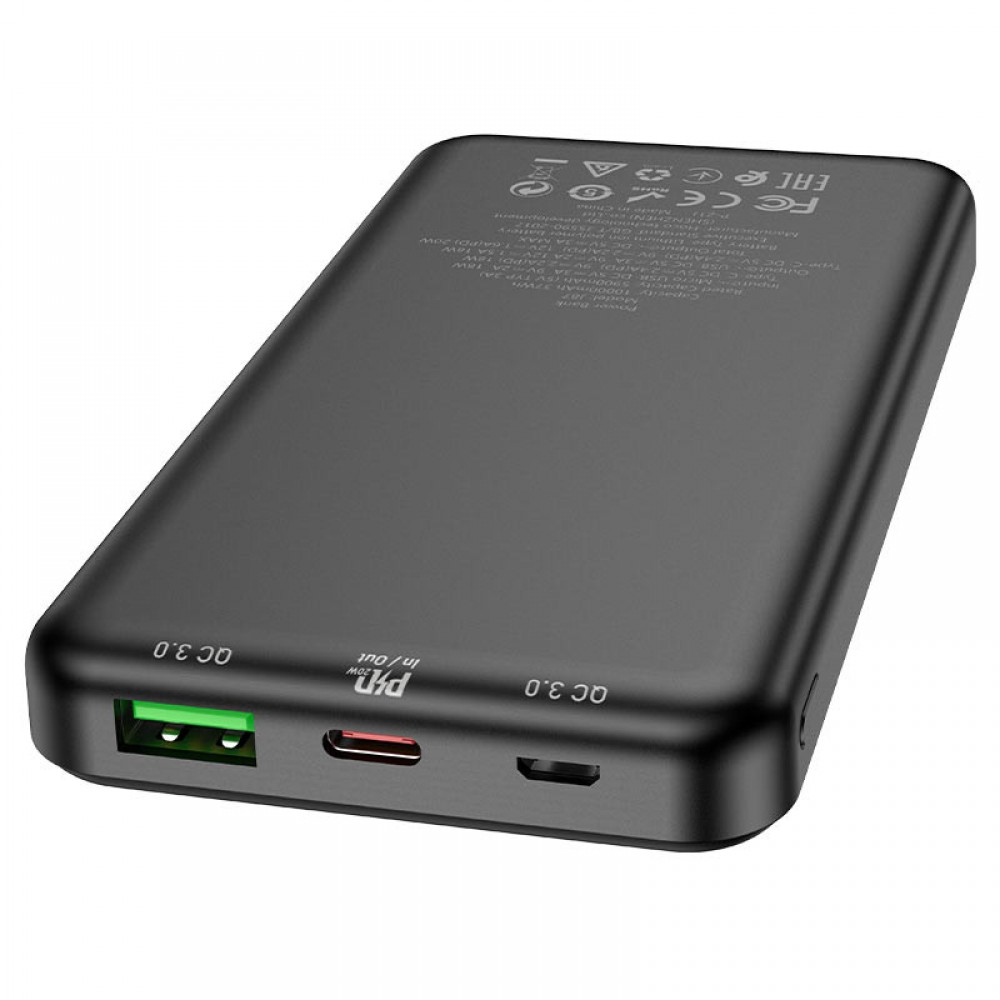 Портативний ЗП Power Bank Hoco J87 Tacker PD20W+QC3.0 10000 mAh Портативний ЗП Power Bank Hoco J87 Tacker PD20W+QC3.0 10000 mAh