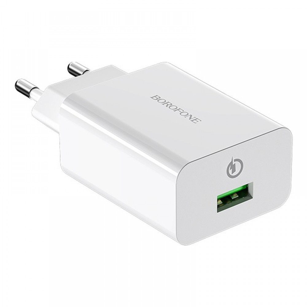 МЗП Borofone BA21A Long journey QC3.0 3A (1USB-A)