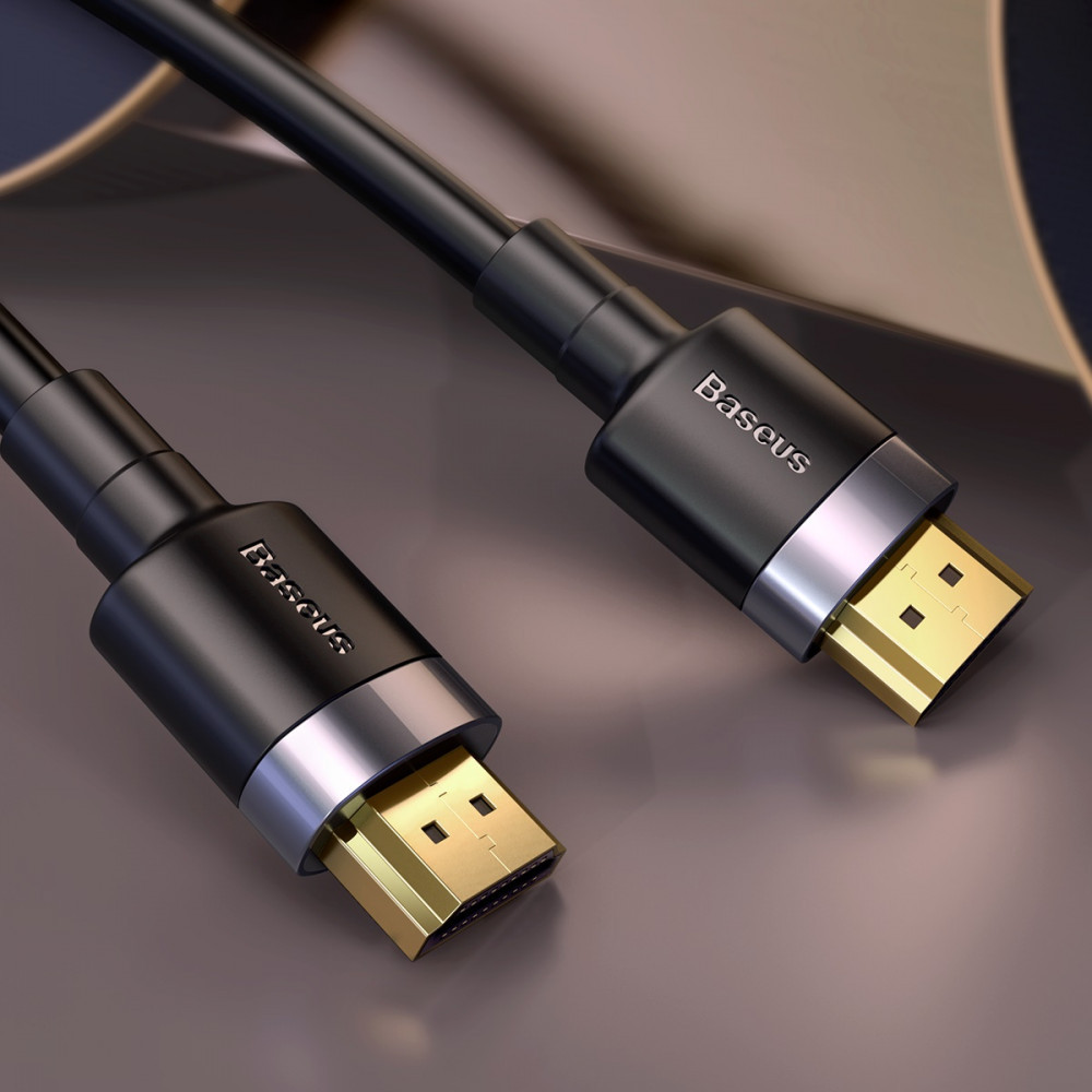 Дата кабель Baseus HDMI Cafule Series 4KHDMI Male To 4KHDMI Male (3m) (CADKLF-G)