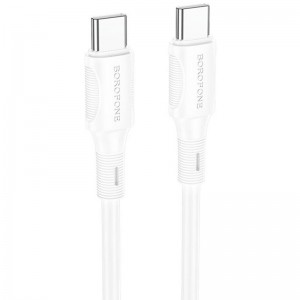 Дата кабель Borofone BX80 Type-C to Type-C 60W (1m)