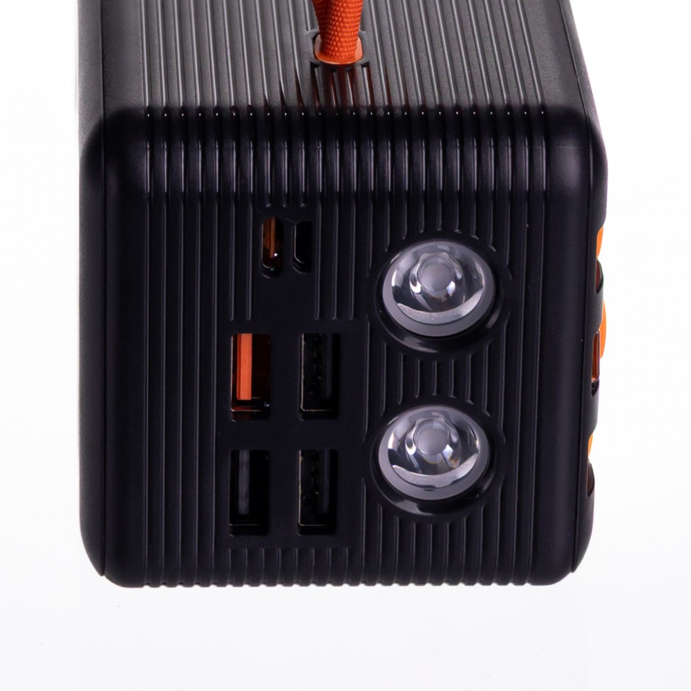 Повербанк зі швидким заряджанням та 3 шнурами 50000 mAh портативний зарядний пристрій powerbank заряджання для телефона HP-N57