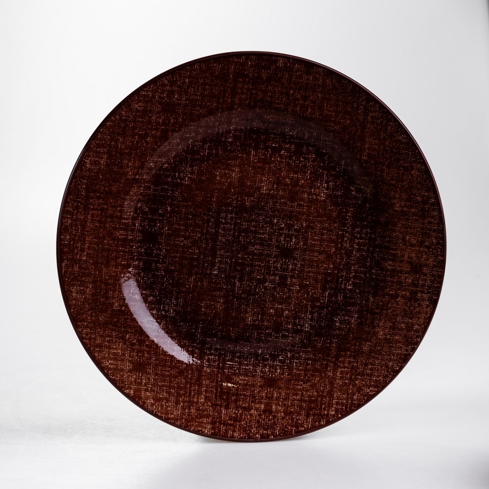 Столовый сервиз на 6 персон 24 предмета фарфоровый HP-HK-A10 Коричневый