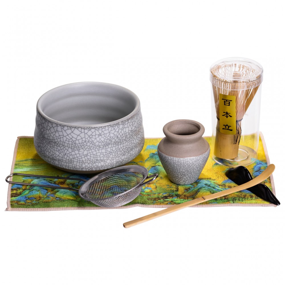 Подарочный набор для приготовления чая матча из 7 предметов MAT7