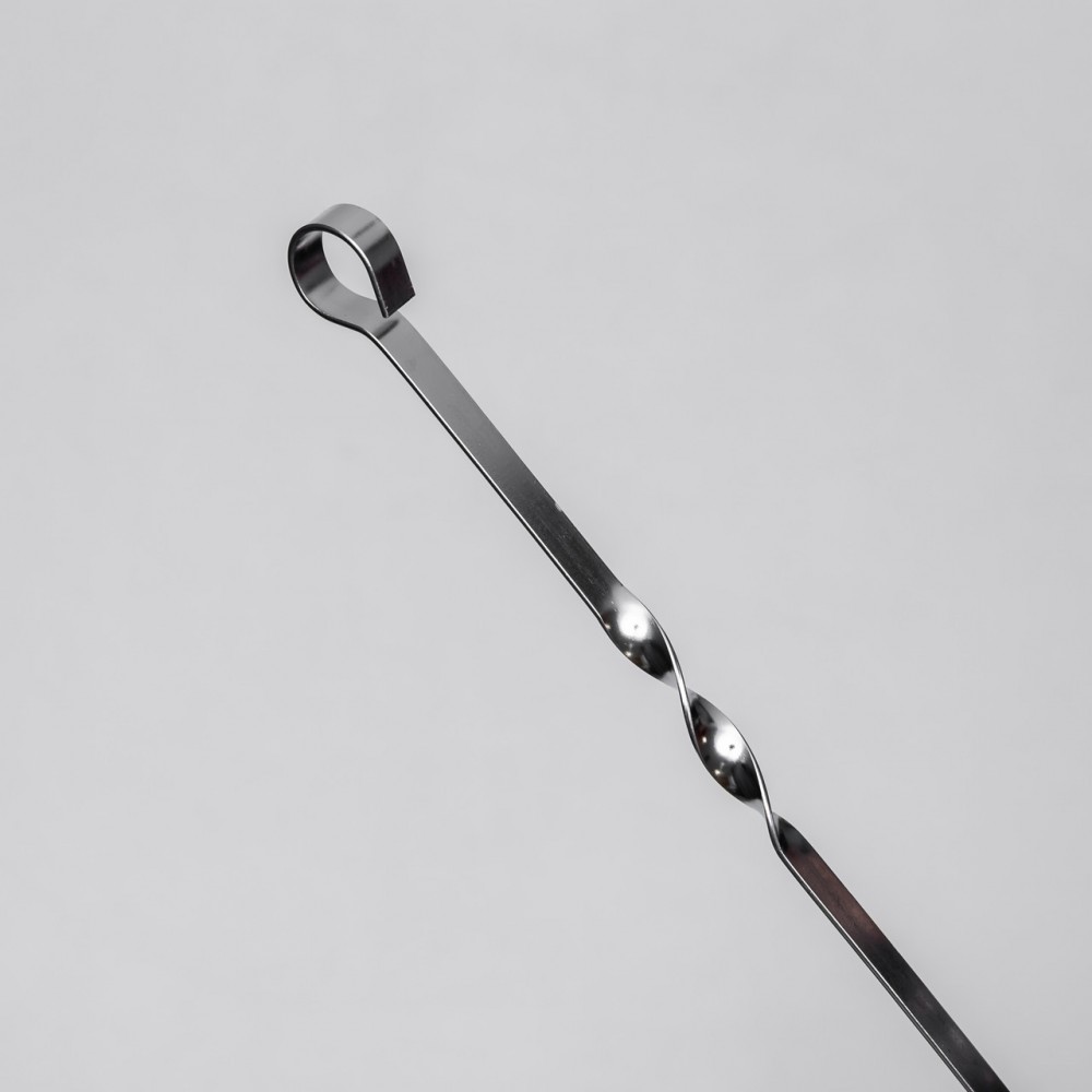 Набор шампуров 6 штук из нержавеющей стали 55x1см BQ-19