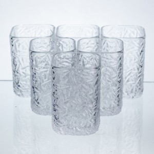 Набор стаканов для напитков Matrix Glass 6 штук по 195 мл HP-17-42