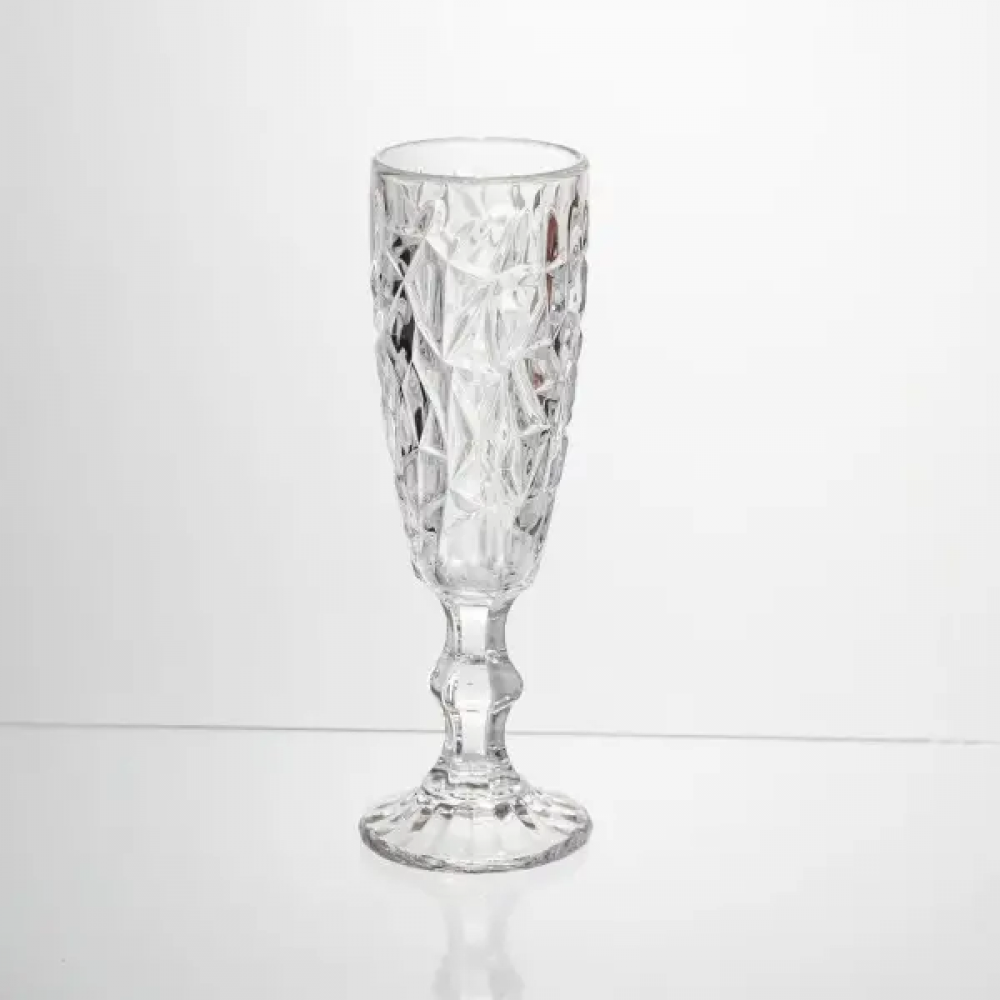 Набор бокалов для шампанского 6 штук 160 мл подарочные бокалы для шампанского на ножке фужеры для игристых вин HP-19-164