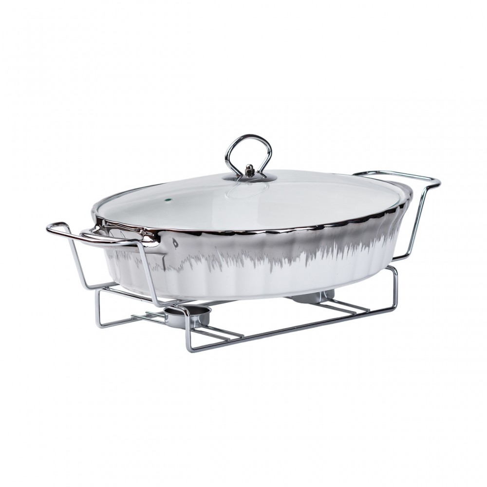 Мармітниця 2 л настільна овальна з кришкою HP1024