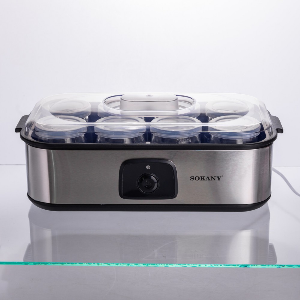 Йогуртница электрическая на 8 баночек по 180 (мл) 20 Вт SK-08109