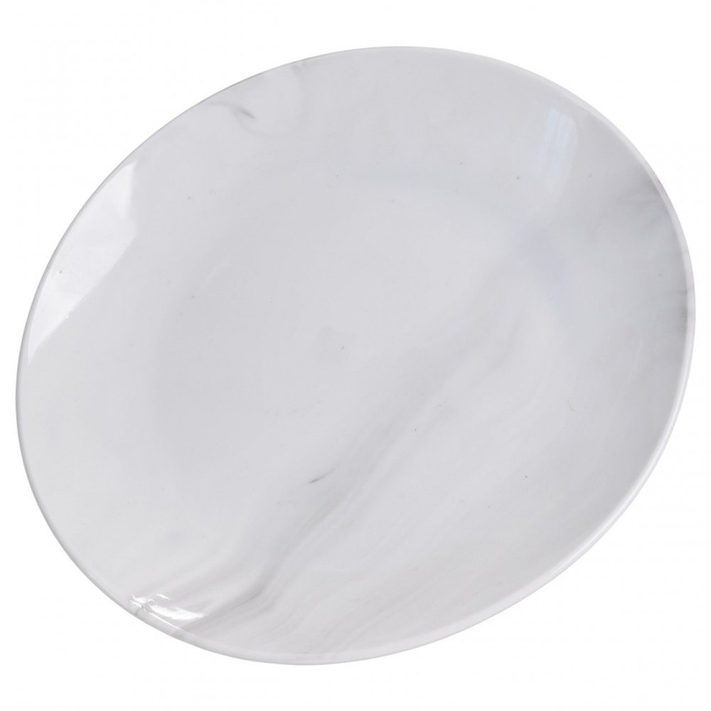 Столовий набір посуду тарілок і чашок 24 предметів на 6 персон Marmor порцеляновий MD-24-2G