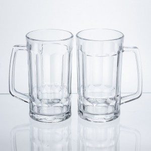 Набір кухлів для пива Beer Stein скляних 2 штуки по 530 мл HP-17-60