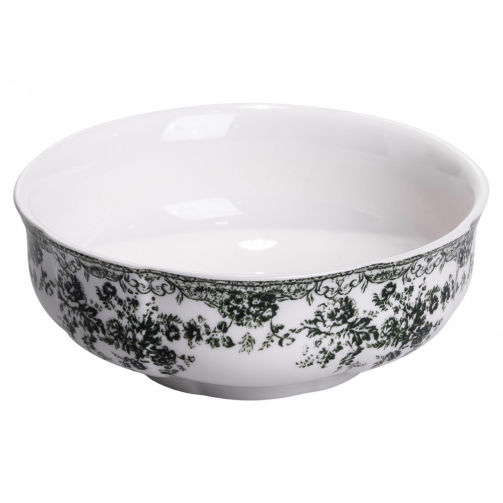 Столовий набір посуду 32 предмети на 6 осіб Vintage Elegant порцеляновий Чорний YY78-7A