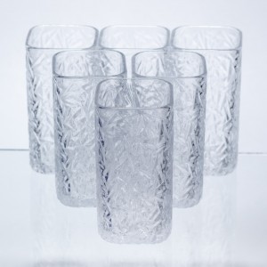 Набор стаканов для напитков Matrix Glass 6 штук по 245 мл HP-17-46