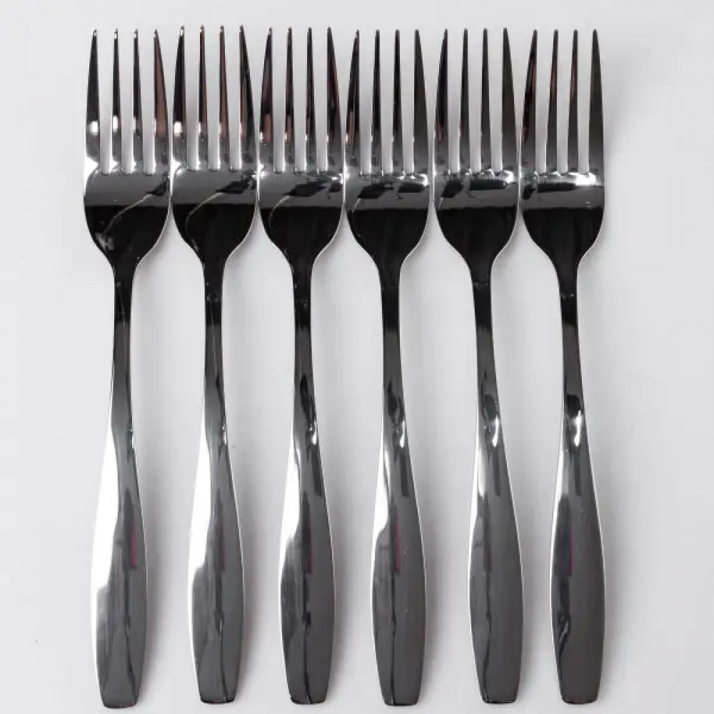 Набор столовых вилок 6 штук из нержавеющей стали 20 см вилки кухонные столовые приборы классический стиль HP-16978-14