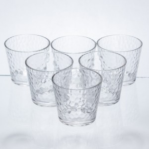 Набор стаканов для напитков Textured Tumbler 6 штук по 140 мл HP-17-17