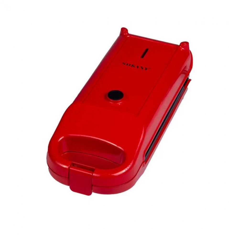 Мультипекарь 6 в 1 Sokany SK-BBQ-836 700 Вт антипригарное покрытие Красный