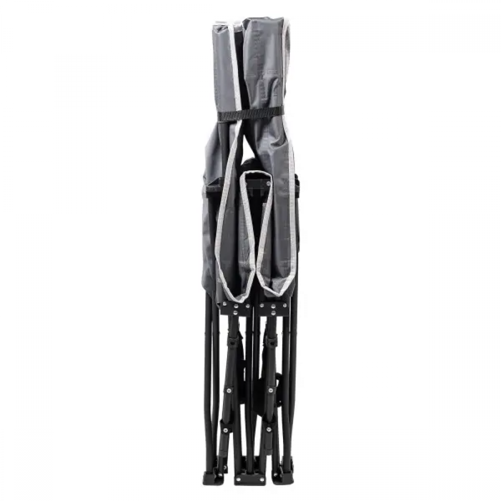 Кровать раскладная туристическая 185x60x50 см с стальным каркасом раскладушка складная для дачи кемпинга рыбалки SJ-0033G