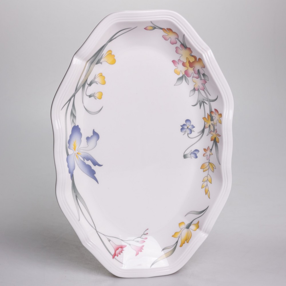 Столовый набор посуды тарелок и чашек 32 предмета на 6 персон Villeroy фарфоровый YY78-8A