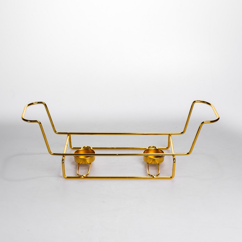 Мармит настольный прямоугольный с подогревом 35.5х19х15.5 см керамический на подставке с крышкой ML438-13