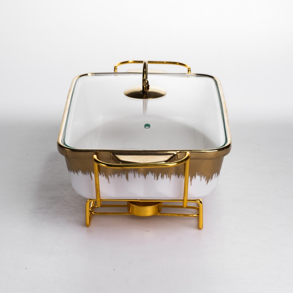 Мармит настольный прямоугольный с подогревом 35.5х19х15.5 см ML789-13