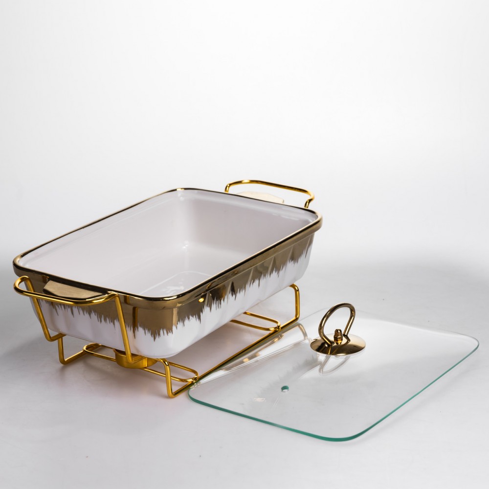 Мармит настольный прямоугольный с подогревом 35.5х19х15.5 см ML789-13