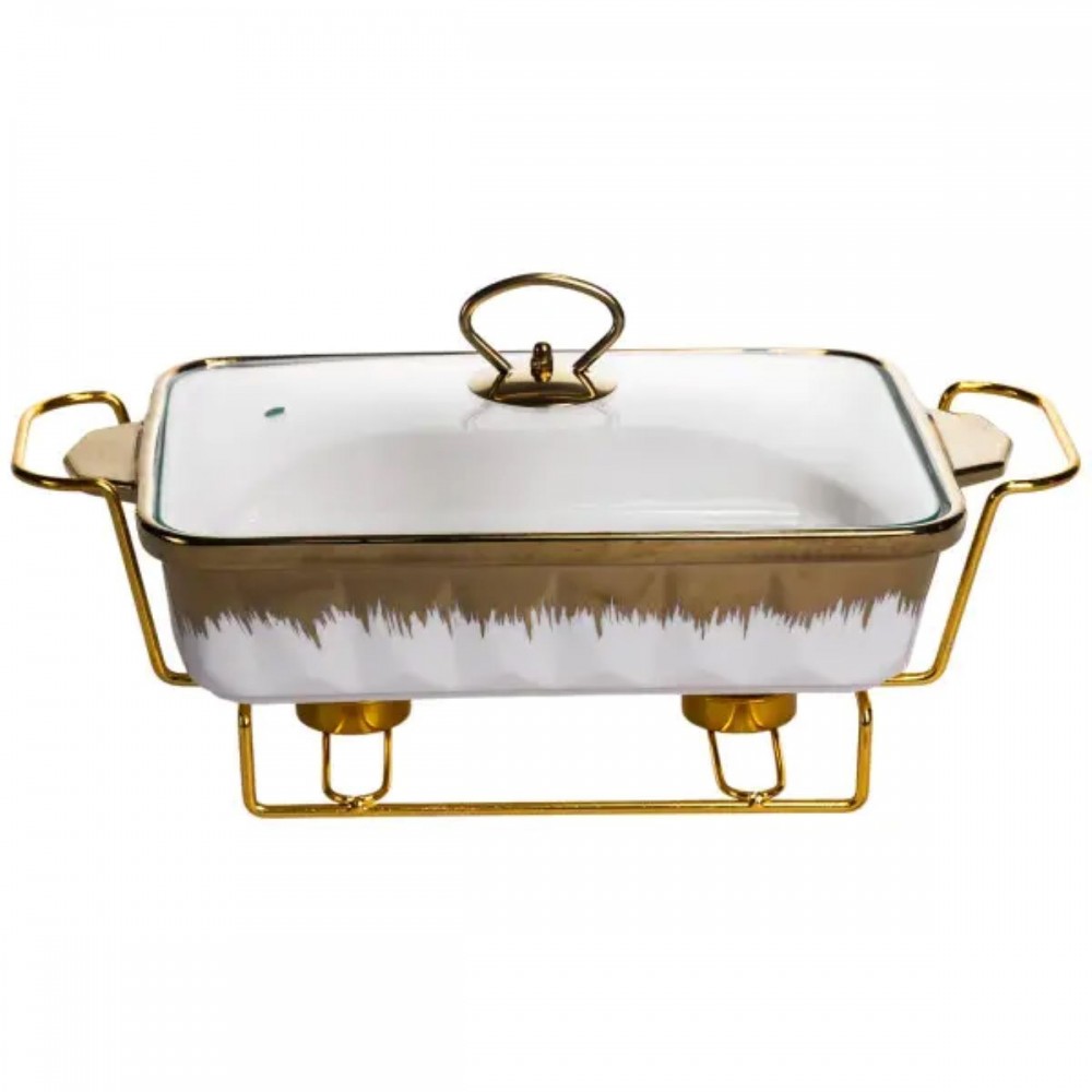 Мармит настольный прямоугольный с подогревом 35.5х19х15.5 см ML789-13