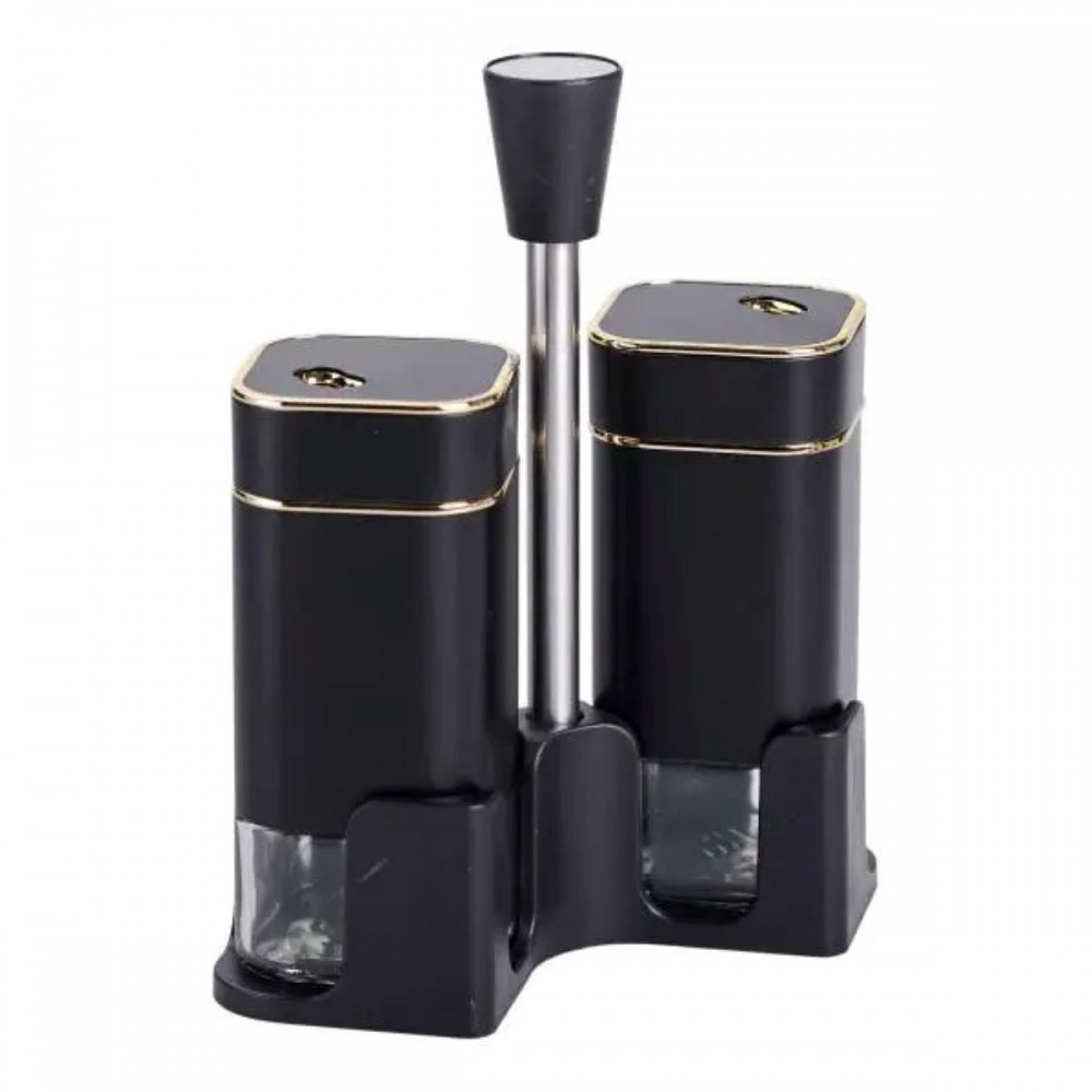 Набір для спецій на підставці 2 баночки для солі та перцю по 120 мл HP-1305