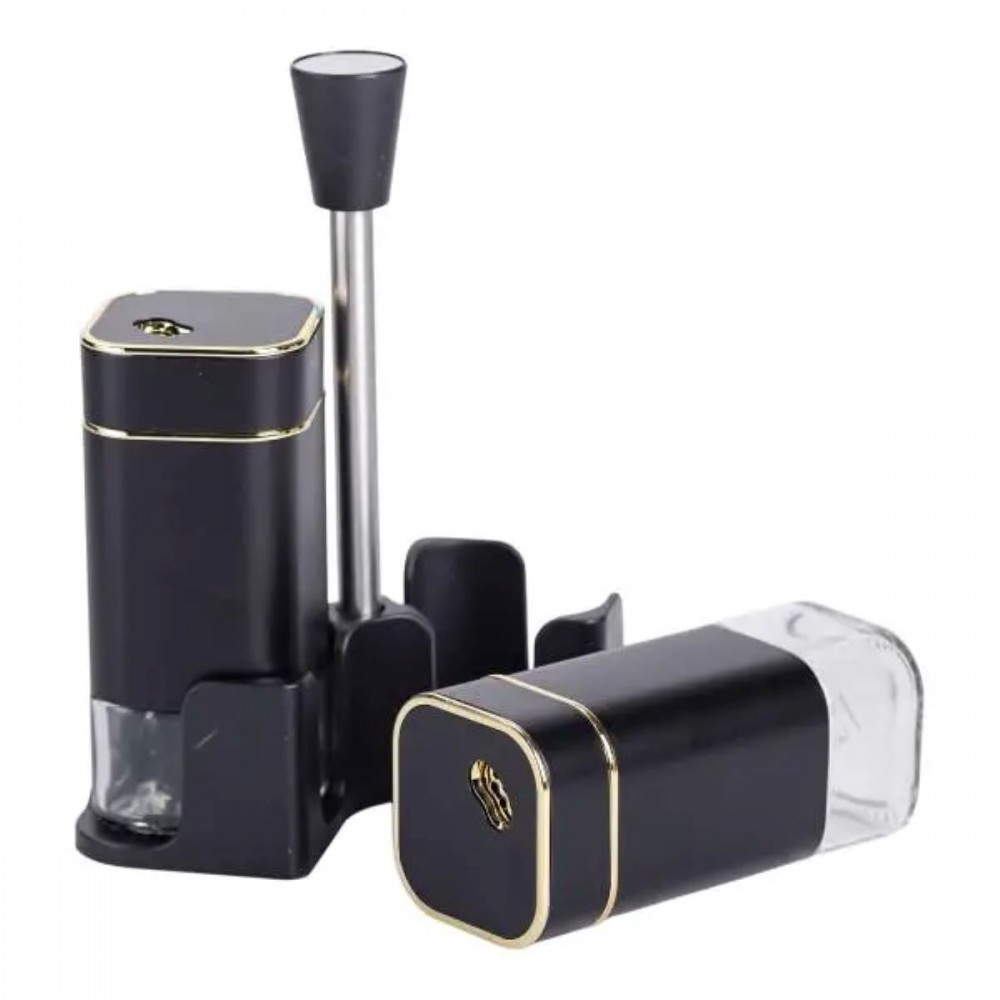 Набір для спецій на підставці 2 баночки для солі та перцю по 120 мл HP-1305