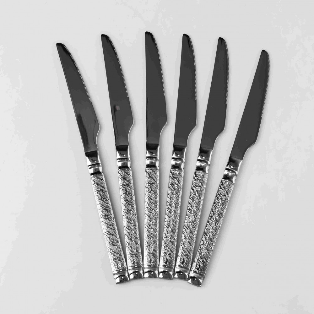Набор ножей для стейка 6 штук из нержавеющей стали 23 см комплект ножи кухонные принадлежности HP-16978-09