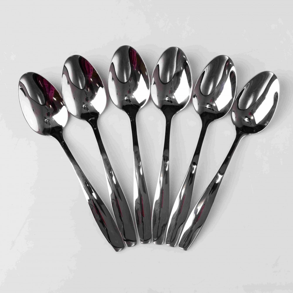 Набор столовых ложек 6 штук из нержавеющей стали 21 см ложки столовые приборы для сервировки стола HP-16978-13