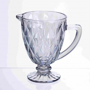 Кувшин для напитков Diamond Blue стеклянный 1 литр HP-19-273 кувшин для лимонада газанки лимонадник