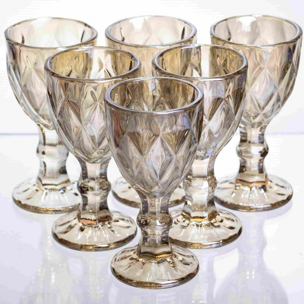 Набор рюмок Citrine 40 мл HP-19-284 6шт прозрачный бокал для крепких напитков и шотов