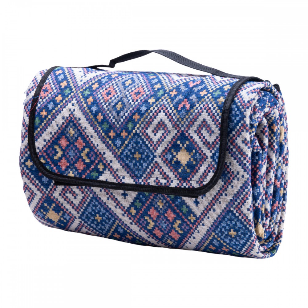 Коврик для пикника жаккардовый, синий LU012BL