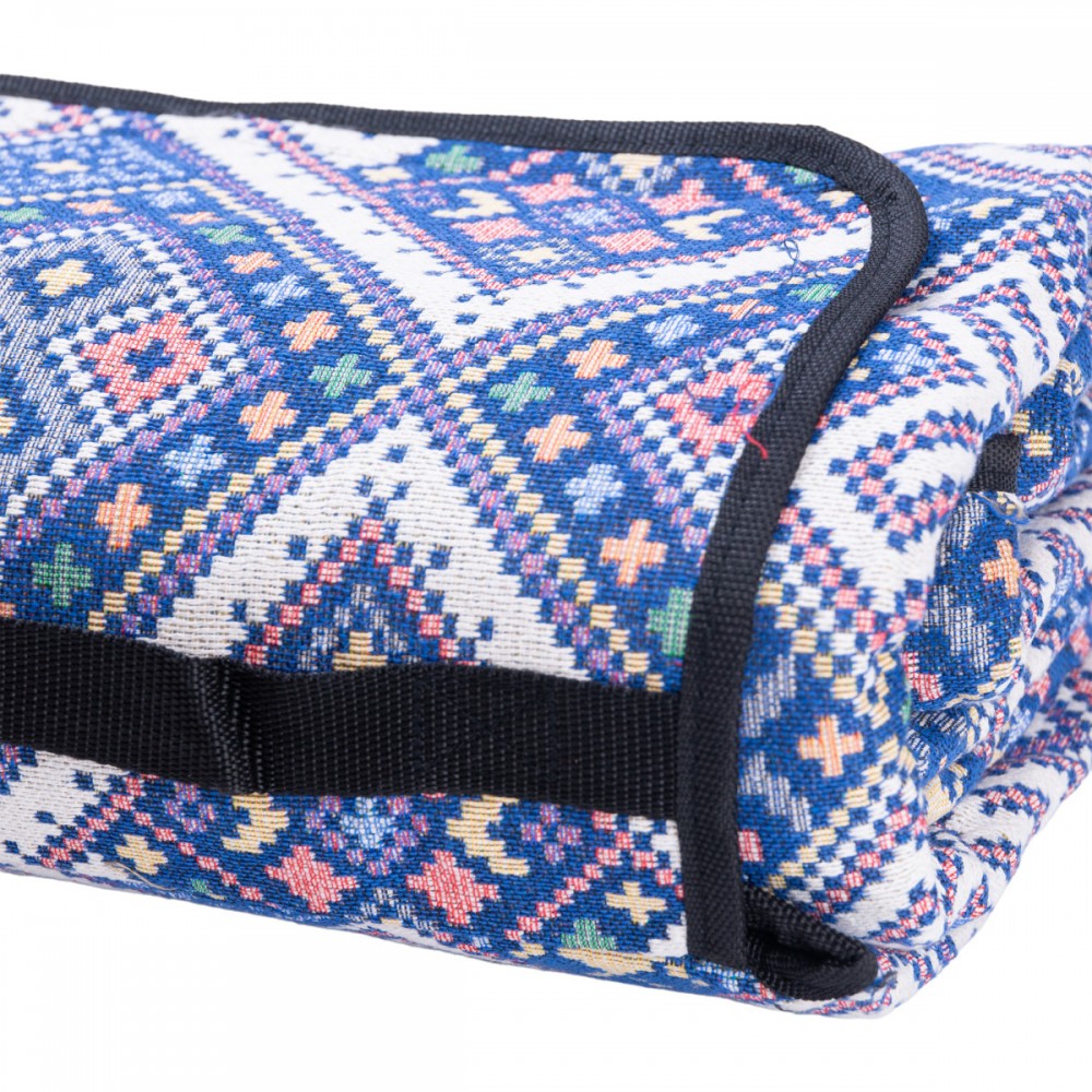 Коврик для пикника жаккардовый, синий LU012BL