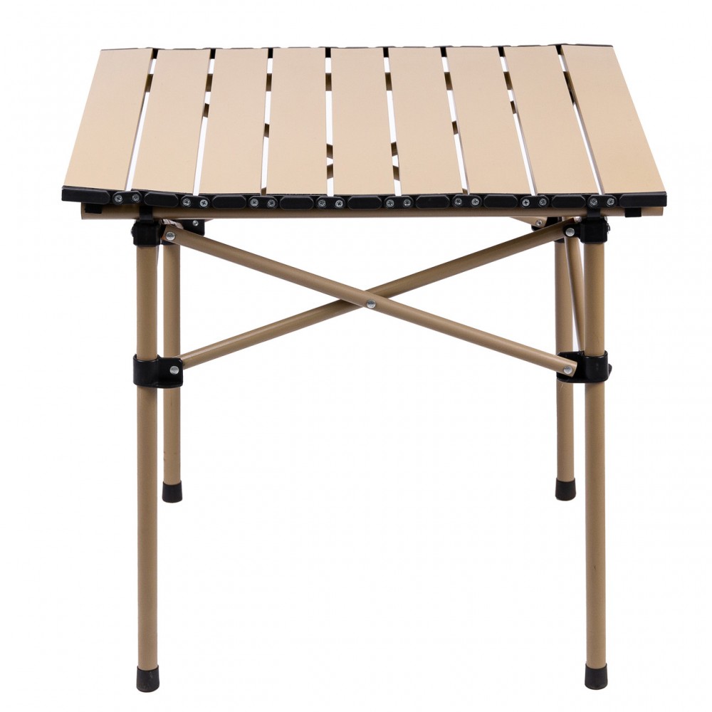 Стол для пикника складной 50 x 53 x 50 см бежевый