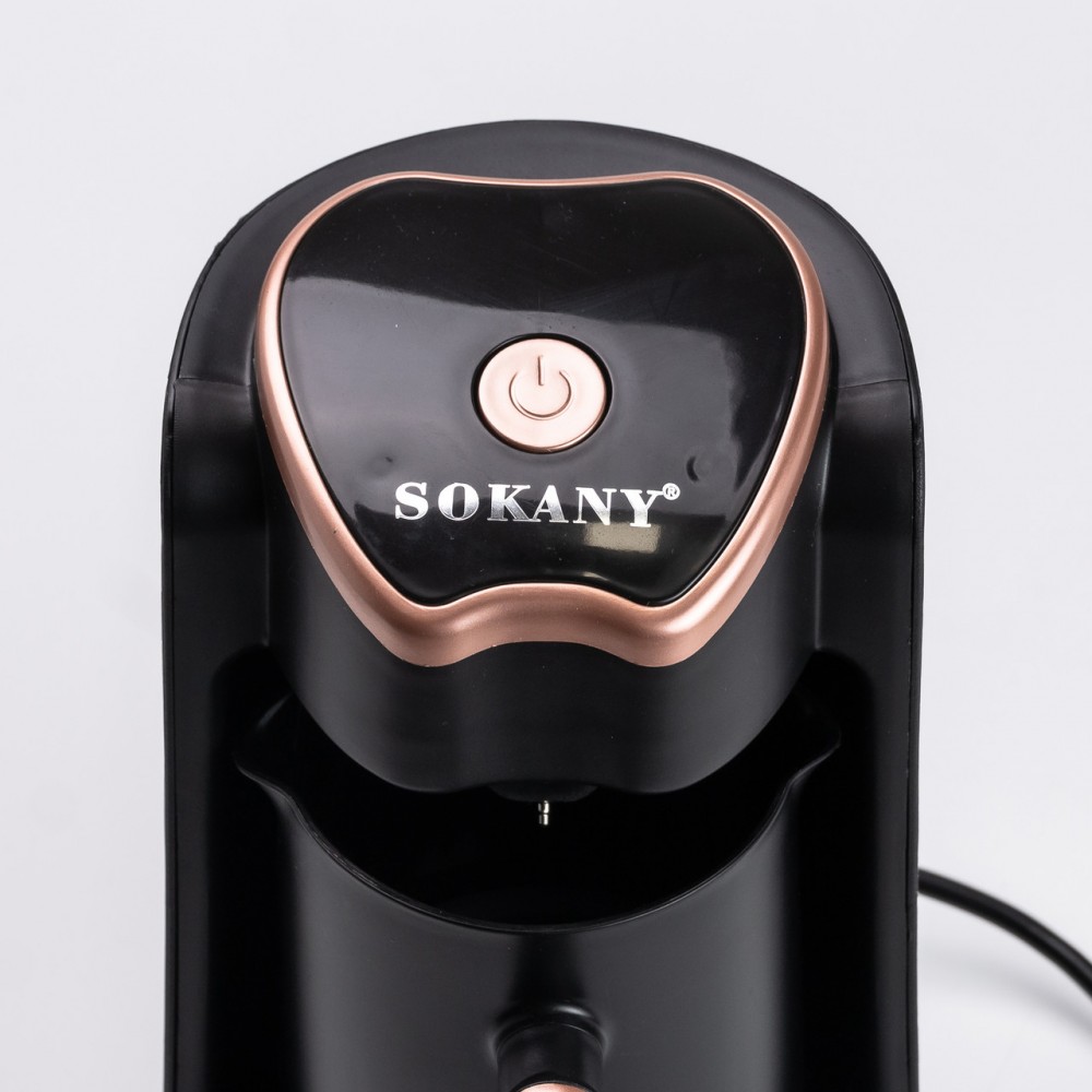 Электротурка Sokany SK-04008 250 мл черная с золотом